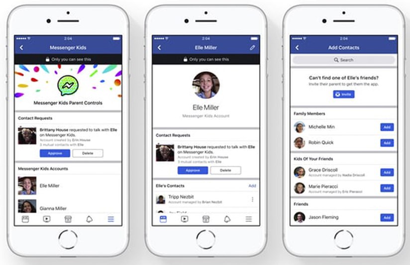 فيسبوك تطلق تطبيقاً للأطفال تحت 13 عاماً