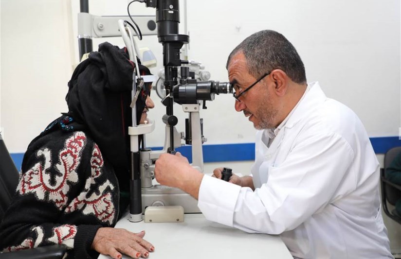  برعاية سبأفون جمعية النبراس تدشن المخيم الطبي المجاني لجراحة العيون  